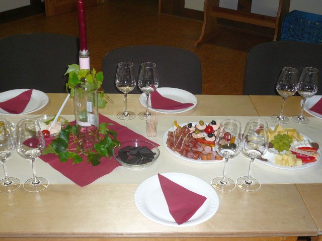Weinprobe 2013